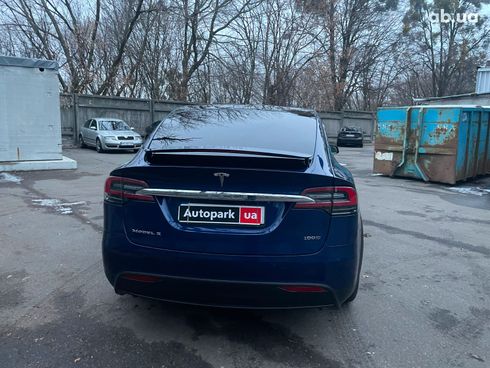 Tesla Model X 2018 синий - фото 9