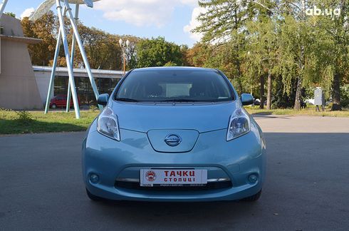 Nissan Leaf 2015 синий - фото 2
