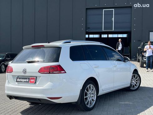 Volkswagen Golf 2015 белый - фото 7