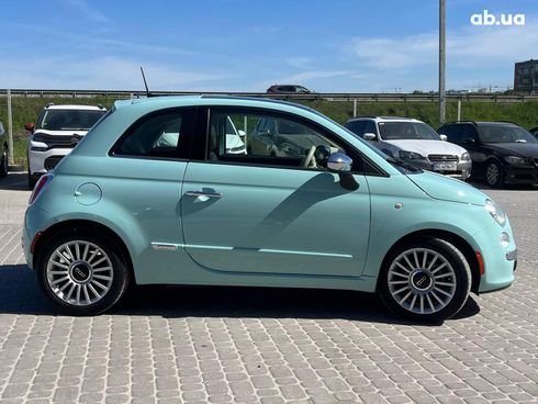 Fiat 500 2017 синий - фото 18
