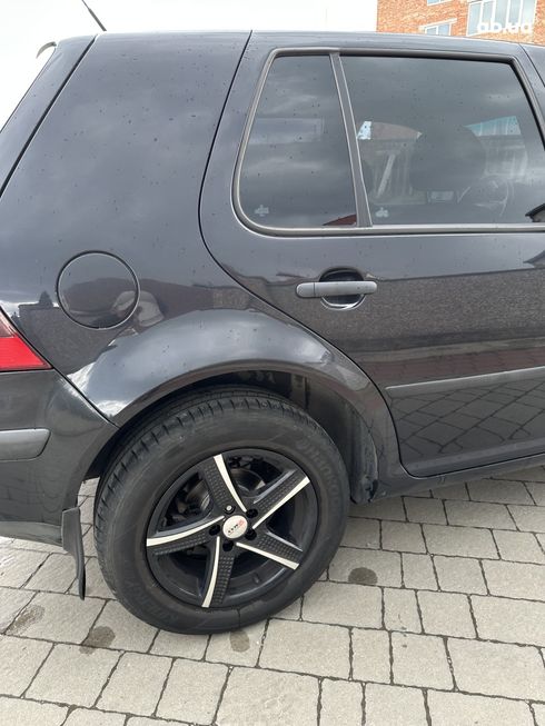 Volkswagen Golf 2001 черный - фото 10