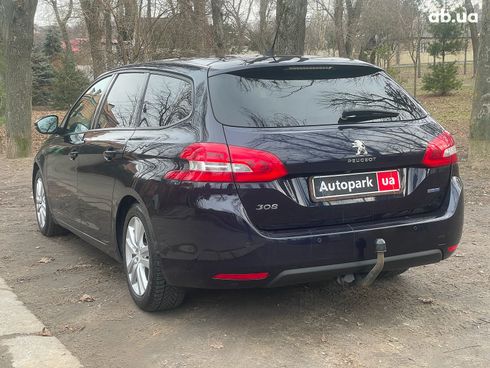 Peugeot 308 2015 синий - фото 9