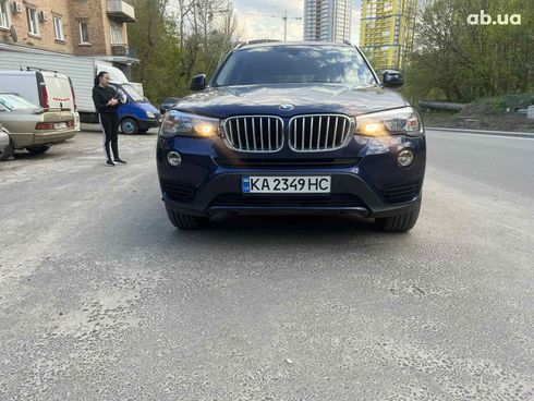 BMW X3 2017 синий - фото 10