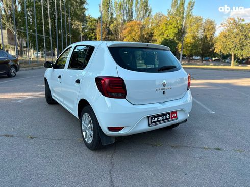 Renault Sandero 2021 белый - фото 6
