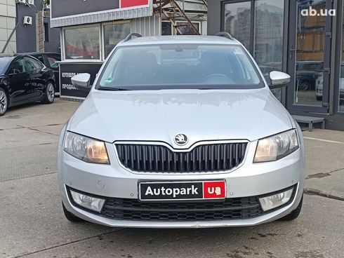 Skoda octavia a7 2015 серый - фото 2