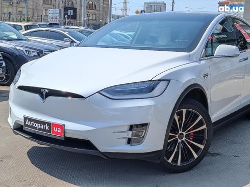 Tesla Model X 2018 белый - фото 3