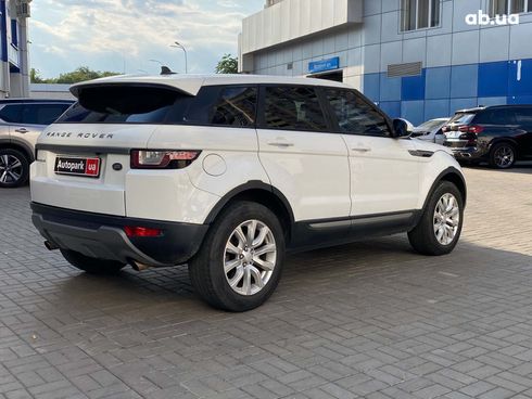 Land Rover Range Rover Evoque 2016 белый - фото 5