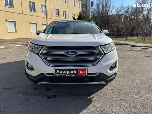 Ford Edge 2015 белый - фото 9