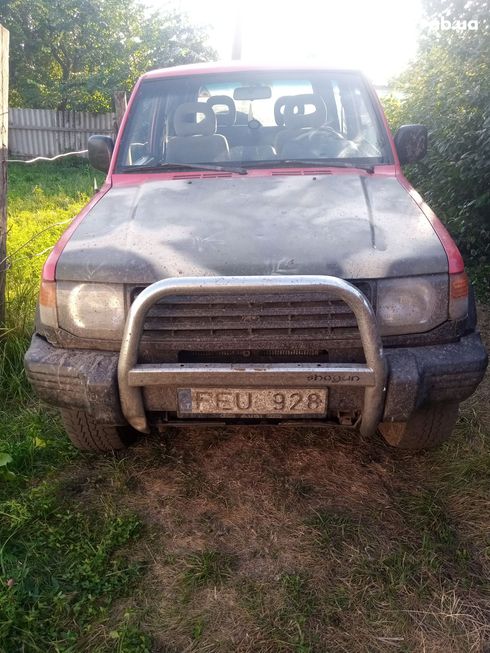 Mitsubishi Pajero 1997 красный - фото 5