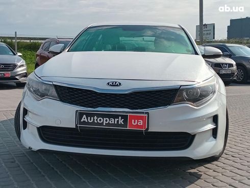 Kia Optima 2017 белый - фото 2