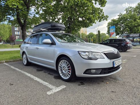 Skoda Superb 2014 серебристый - фото 12