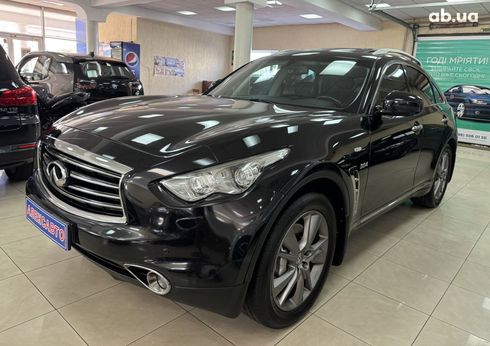 Infiniti QX70 2014 черный - фото 12