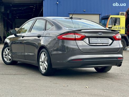 Ford Fusion 2016 серый - фото 3