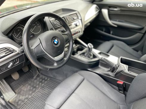BMW 1 серия 2012 черный - фото 26