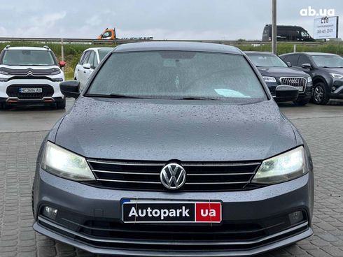 Volkswagen Jetta 2016 серый - фото 2