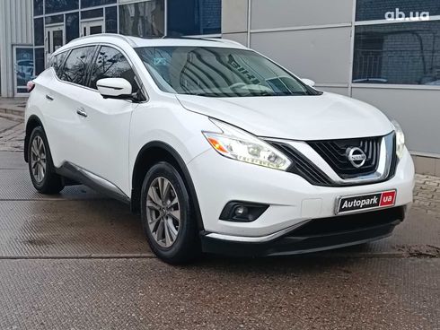 Nissan Murano 2017 белый - фото 3