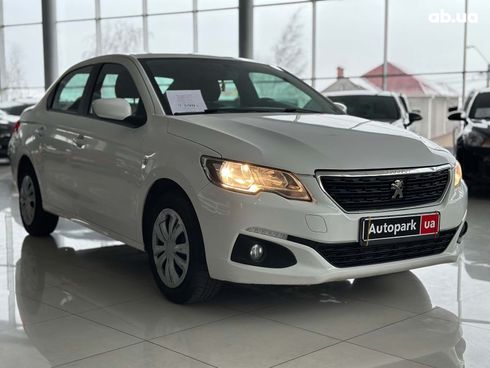 Peugeot 301 2019 белый - фото 3