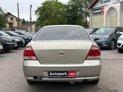 Nissan Almera 2007 бежевый - фото 6