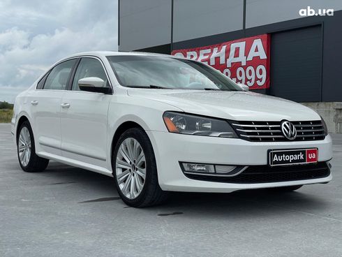 Volkswagen passat b7 2012 белый - фото 3