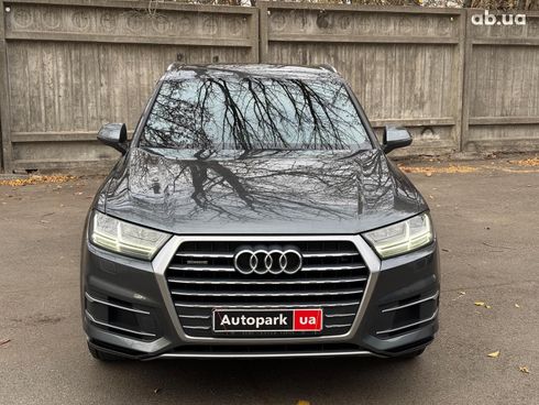 Audi Q7 2015 серый - фото 2