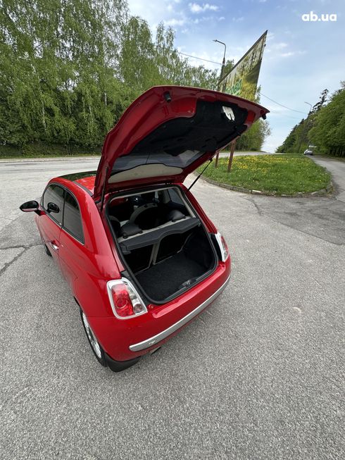 Fiat 500 2011 красный - фото 9