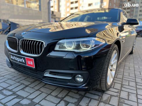 BMW 5 серия 2014 черный - фото 9