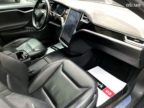 Tesla Model S 2016 серый - фото 15