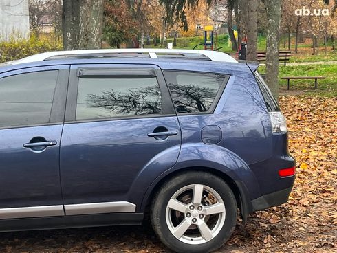 Mitsubishi Outlander 2008 синий - фото 7