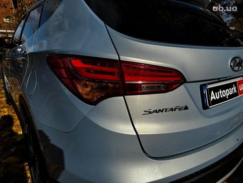 Hyundai Santa Fe 2014 синий - фото 9