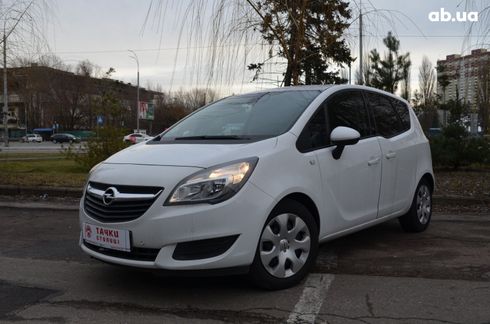 Opel Meriva 2016 белый - фото 1