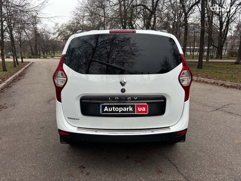 Renault Lodgy 2017 белый - фото 4