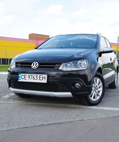 Volkswagen Cross Polo 2011 черный - фото 7
