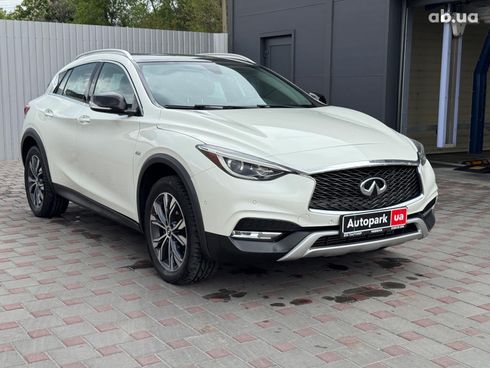 Infiniti QX30 2017 белый - фото 6