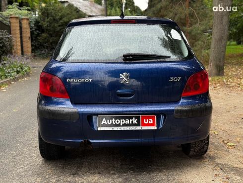 Peugeot 307 2001 синий - фото 6