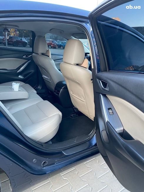 Mazda 6 2016 синий - фото 17