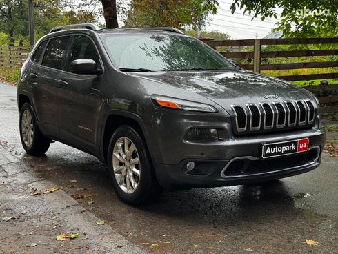Jeep Cherokee 2015 серый - фото 3