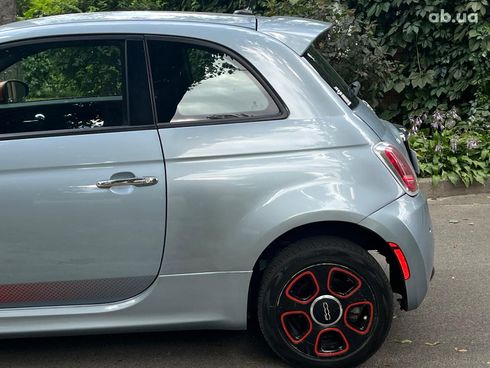 Fiat 500E 2014 синий - фото 8