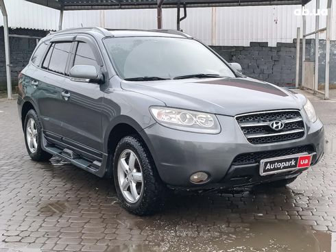 Hyundai Santa Fe 2009 серый - фото 3