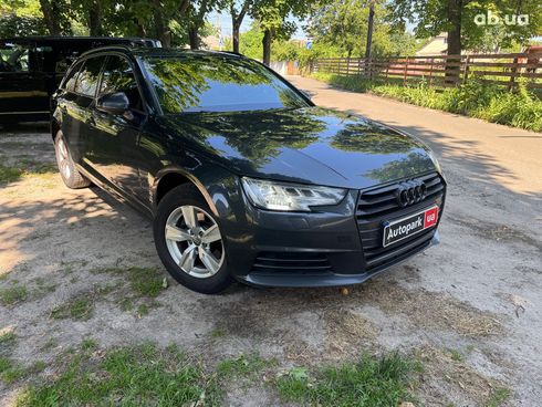 Audi A4 2016 серый - фото 4