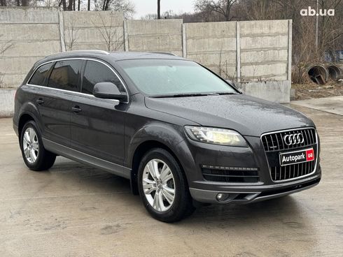 Audi Q7 2013 серый - фото 5