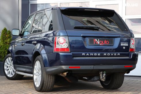 Land Rover Range Rover Sport 2012 синий - фото 3