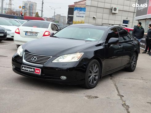 Lexus es 350 2007 черный - фото 4