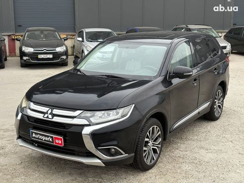 Mitsubishi Outlander 2017 черный - фото 2