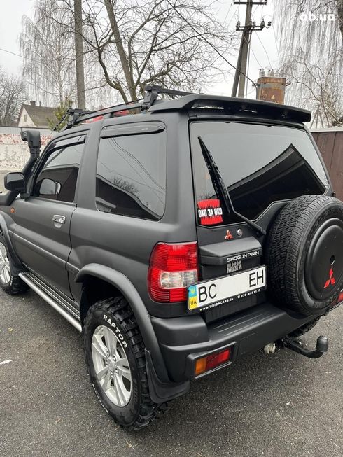 Mitsubishi Pajero Pinin 2001 черный - фото 7