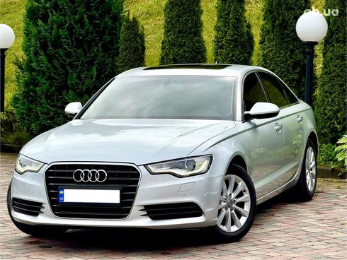 Audi A6 2014 серебристый - фото 11