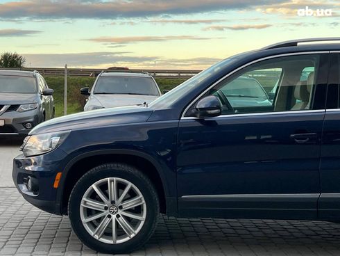 Volkswagen Tiguan 2016 синий - фото 5