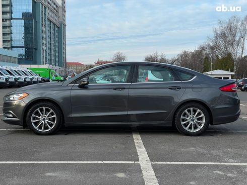 Ford Fusion 2016 серый - фото 4