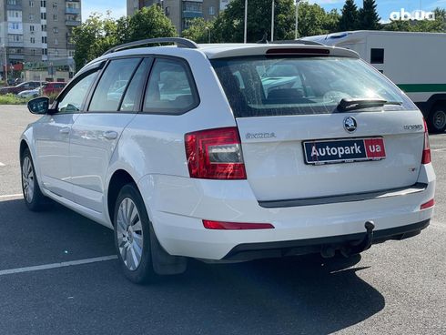 Skoda octavia a7 2014 белый - фото 12