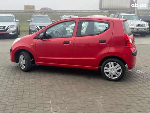 Nissan Pixo 2009 красный - фото 6