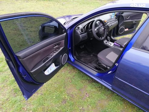 Mazda 3 2007 синий - фото 18